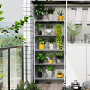 5 Tier Shelf Wire Shelving Unit, NSF Heavy Duty Wire Shelf Metal Large Storage Shelves Height Adjustable Utility for Garage Kitchen Office Commercial Shelving Steel Layer Shelf - White