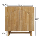 2 Door Cabinet, Suitable For Bedroom - Natural by HouseOfZazla