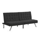 Modern Sofa Bed With Wood Frame And Stainless Legs by HouseOfZazla