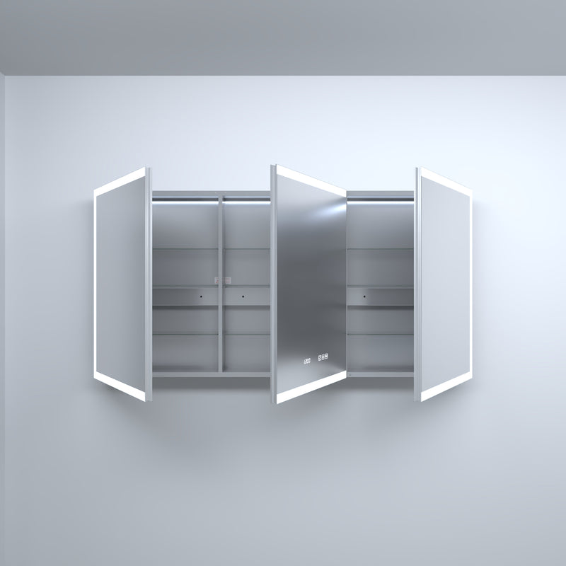 60 in. W x 30 in. H Rectangular Bathroom Mirror, photo 4 of 10