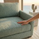 Damon Sofa – Made in USA, Custom Fabric Options by HouseOfZazla
