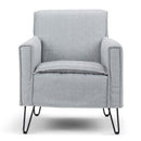Warren - Accent Chair With Hairpin Legs by HouseOfZazla