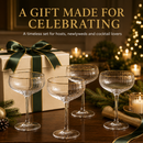 Coupe Cocktail Glasses 7 oz, Set of 4 Classic