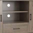 Ela - Medium TV Stand - Smoky Brown by HouseOfZazla