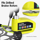 Motorcycle Disc Lock Alarm – Anti-Theft with 110dB Siren & Reminder Cable