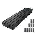72.8IN Galvanized Metal Roof Panels - 10 PCS