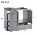 [Cabinet Only] 36" Bathroom Vanity Cabinet by HouseOfZazla