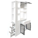 70.87"H Tall Storage Cabinet with Multi-functional Storage Space