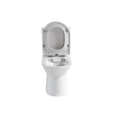 1 Piece Toilet With Dual Flush & Rimless Bowl - Glossy White by HouseOfZazla