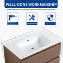 30" Bathroom Vanity With Gel Basin Top (G-BNO)
