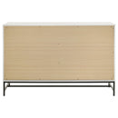 Taraval - 6 Drawer Bedroom Dresser - White by HouseOfZazla