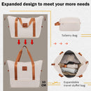 2 Piece Luggage Set With Bags Expanable Spinner Wheels ABS Lightweight Suitcase With Tsa Lock 20" / 24" by HouseOfZazla