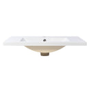 Bathroom Vanity Set With Sink, Combo Cabinet, Bathroom Storage Cabinet, Solid Wood Frame by HouseOfZazla