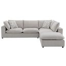 Marisa - Modular Ottoman - Beige Boucle by Unique Piece Furniture