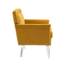 Accent Chair, Living Room Chair / leisure single sofa with acrylic feet