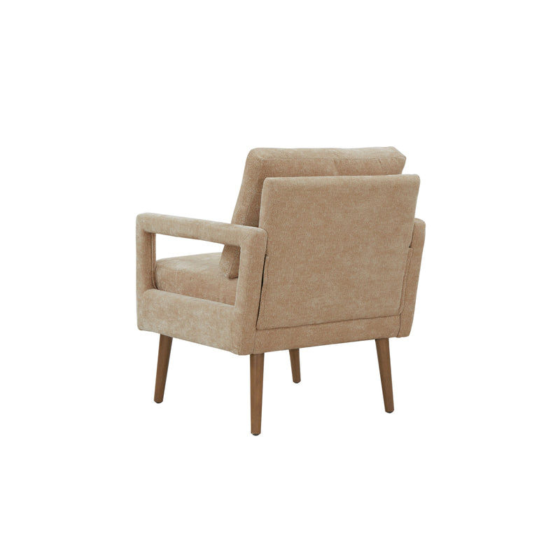 Walker Edison | Mid-Century Chenille Accent Chair