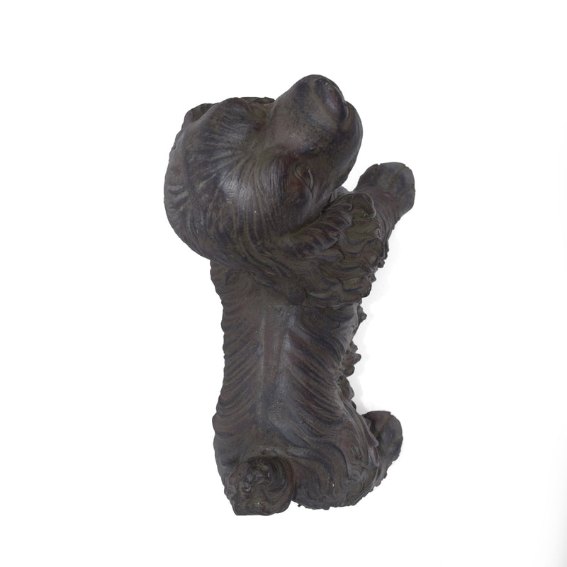 Josie Dog Cast Stone Garden Statue, photo 7 of 8