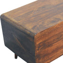 Curved Blanket Box - Chestnut by HouseOfZazla