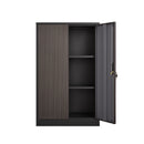 Metal Storage Cabinet With Locking Doors And Adjustable Shelf, Folding Filing Storage Cabinet, Folding Storage Locker Cabinet For Home Office, School, Garage by HouseOfZazla