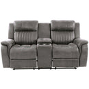 Contemporary Living Room Set, Horizontal And Vertical Tufting by HouseOfZazla