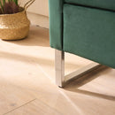 Wide Storage Soft Ottoman Bench With Armrests by Unique Piece Furniture