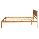 Platform Bed Frame With Headboard by HouseOfZazla