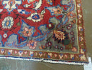 4' X 6' Antique Handmade India Floral Oriental Wool Rug Vegetable Dyes