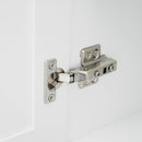 Bathroom Vanity With 2 Damping Hinge Doors, 3 Drawers, Adjustable Shelves - White by HouseOfZazla