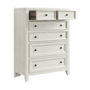 6 Drawer Chest With Knobs And Smooth Slides by HouseOfZazla