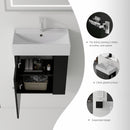 21.6 Inch Floating Bathroom Vanity with Sink by HouseOfZazla