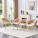 Puffy Bubble, Ball Chain Chairs For Dining Room (Set of 2) by Unique Piece Furniture