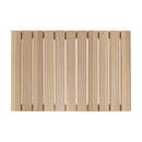 Cedar Wood Shower Mat - Non-Slip Slatted Bath Mat