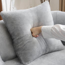 Modular L-Shape Sectional Sofa With Curved Chaise by HouseOfZazla