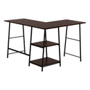 Computer Desk, Home Office, Corner, Storage Shelves, L Shape, Work, Laptop, Contemporary, Modern by Unique Piece Furniture
