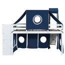Loft Bed With Tent And Tower by HouseOfZazla