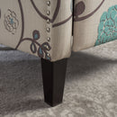 Westeros Wing Back Fabric Upholstered Recliner by Unique Piece Furniture