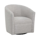 Lainey - Swivel Barrel Chair With 360 Degree Rotation by HouseOfZazla