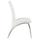 Darby - Upholstered Dining Side Chair (Set of 2) - White by HouseOfZazla