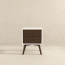 Caroline - Mid-Century Modern Style Night Stand 2 Drawer