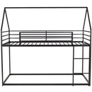 House Bunk Bed With Built In Ladder by HouseOfZazla