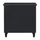 3-Drawer Nightstand Storage Wood Cabinet