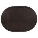 Lavon 5-piece Oval Extension Leaf Dining Set Espresso