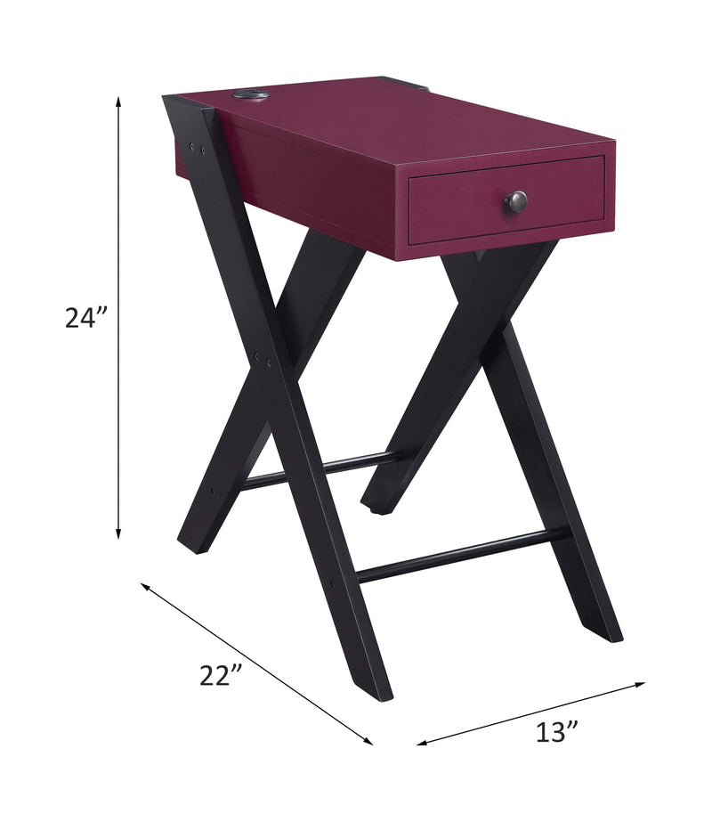 Fierce Accent Table with Built-in USB Port, photo 2 of 9