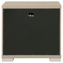 Mirador - 2 Drawer Nightstand Bedside Table - Natural by HouseOfZazla
