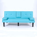 Sofa Bed With Foldable Design And Cup Holder