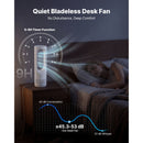 Desk Fan Bladeless, 17 Inch Office Table Fan by HouseOfZazla