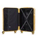 3 Pieces Set 20" / 24" / 28" Spinner Wheel Luggage With Combination Lock by HouseOfZazla