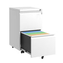 Metal Drawer Mobile File Cabinet With Lock For Home Office Organizer by HouseOfZazla