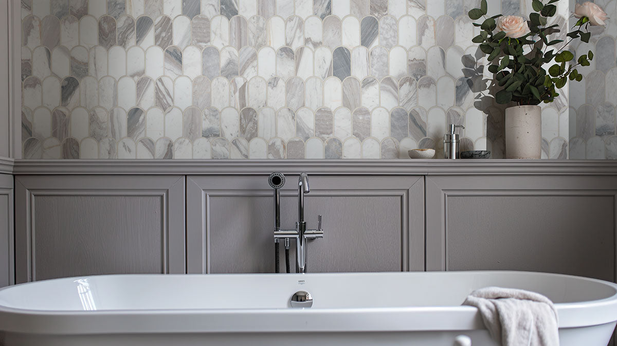 MSI Edessa Scallop Polished Tile, photo 10 of 11