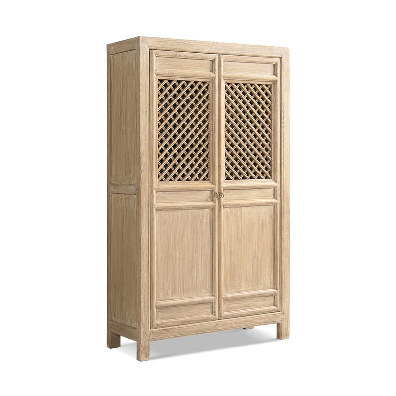 Arden - 2 Door Bookcase Storage Cabinet - Natural, photo 12 of 12